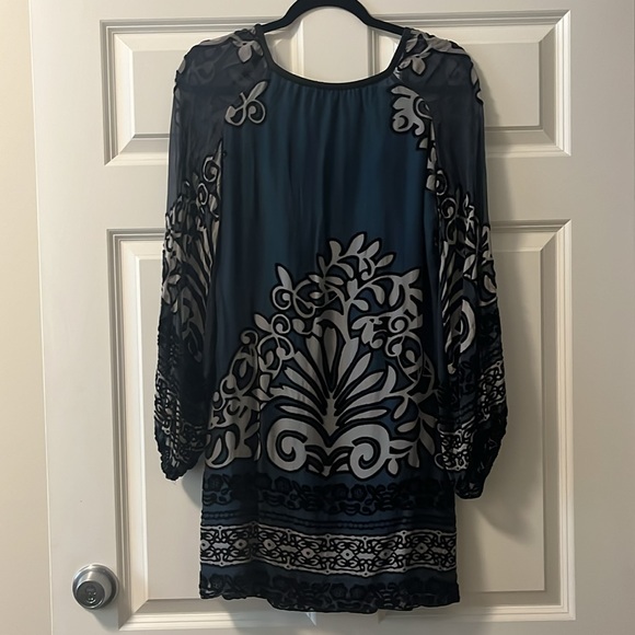 Hale Bob Velvet Silk Dress - Picture 6 of 6